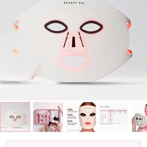 Beauty Pie LED Skincare Mask - White and Pink. BNIB.